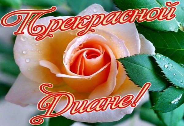 С днем рождения Диана поздравления