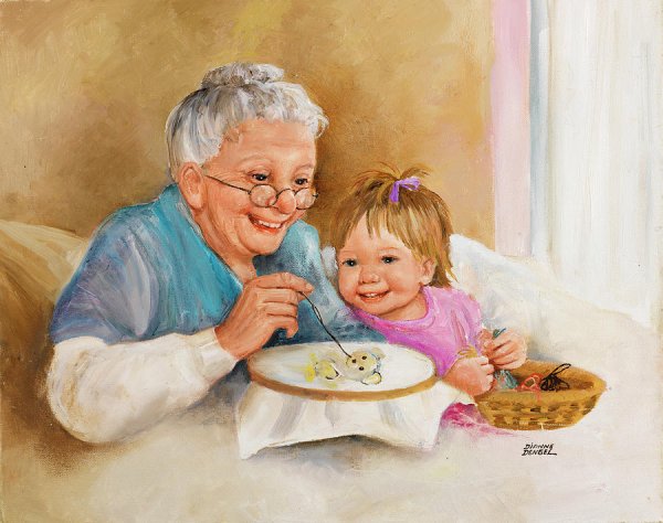 Американская художница-самоучка Дайана Денгель (Dianne Dengel)
