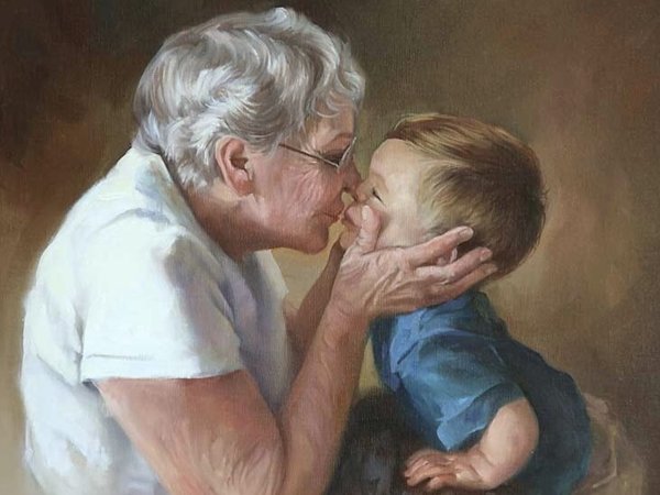 Картинки дедушка и бабушка портрет (48 фото)
