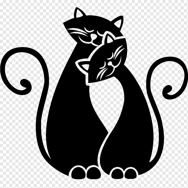 Наклейка - кошки