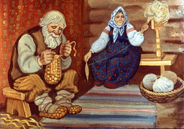 Колобок жили были старик со старухой