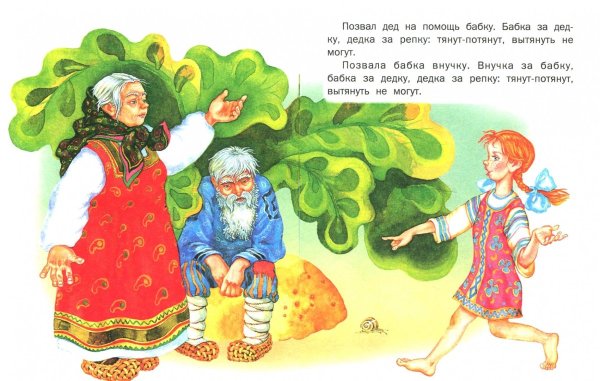 Сказка Репка бабушка
