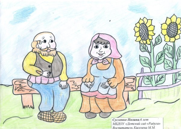 Рисунок ко днюпожелого человека