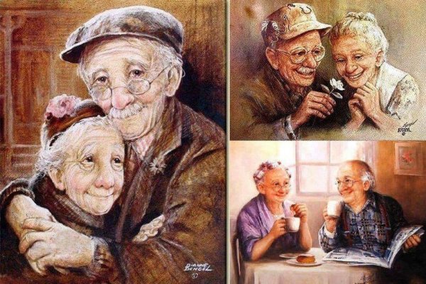 Картина ко Дню пожилого человека