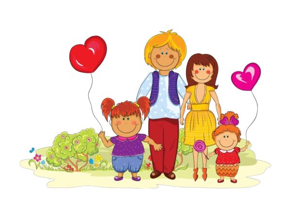 Картинки семья для детского сада