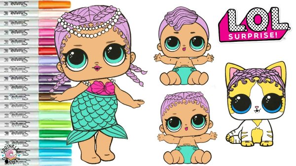 Merbaby кукла ЛОЛ