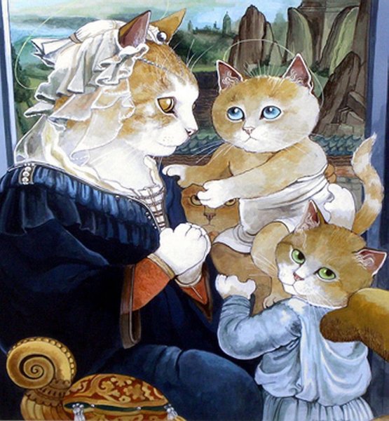 Кошачьи пародии Сьюзен Херберт