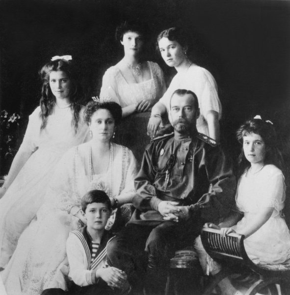 Царская семья Романовых 1914