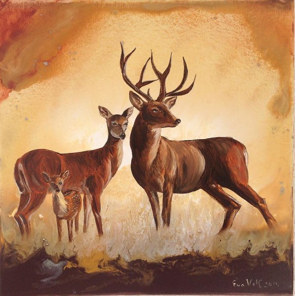 The little Deer картина