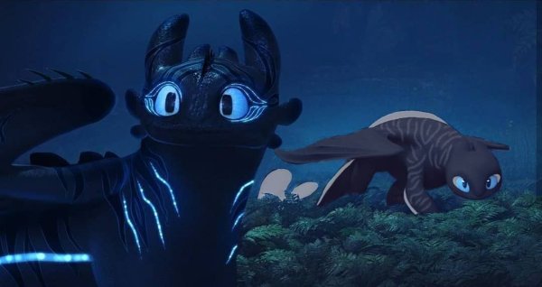 Ночная фурия 3 дракона 3 мультфильм