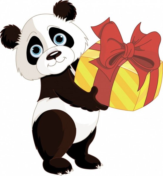 Трафареты панда с днем рождения (46 фото)