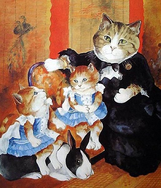 Susan Herbert и ее кошки