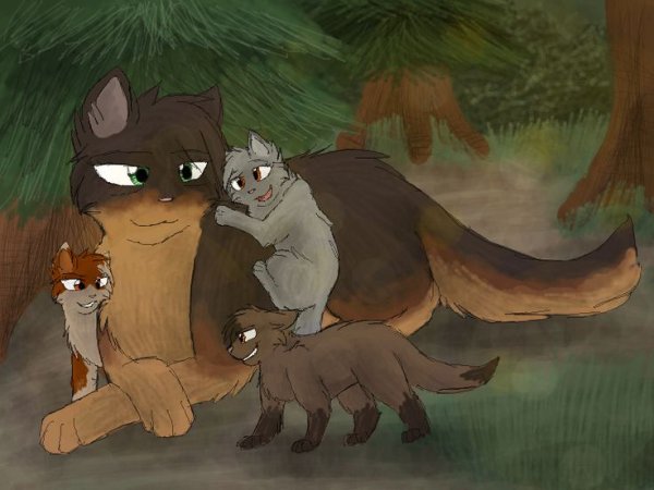 Коты Воители CASCADINGSERENITY пары