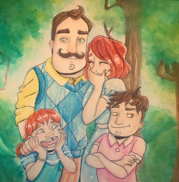 Диана Питерсон hello Neighbor