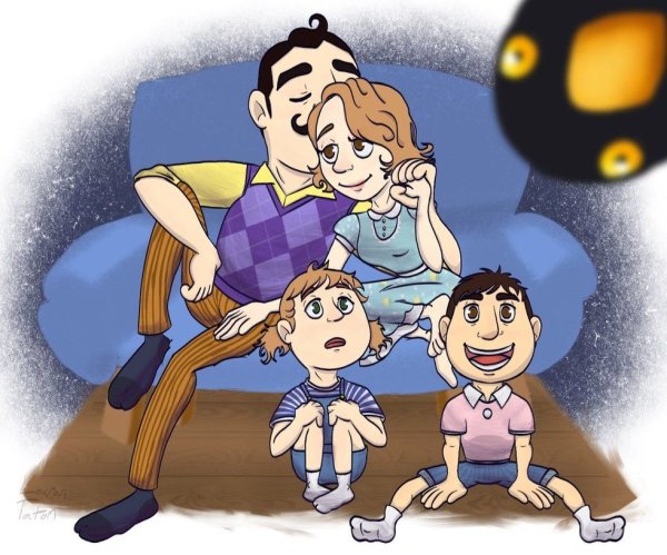 Hello Neighbor Hide and seek арт