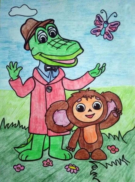 Cheburashka крокодил Гена