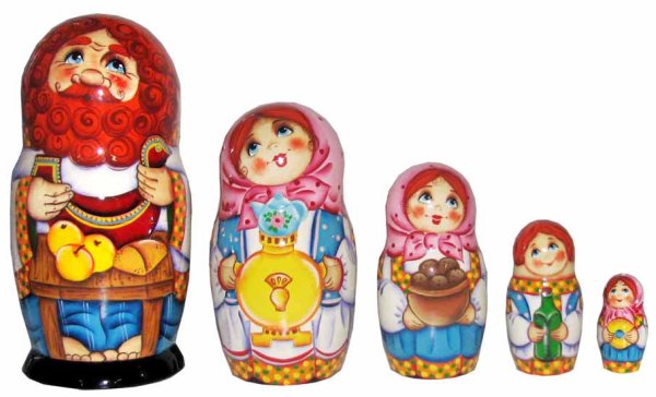 Матрёшка "семья"
