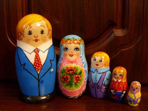 Матрёшка "семья"