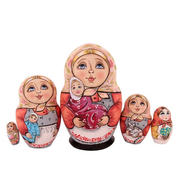Матрешки с детками