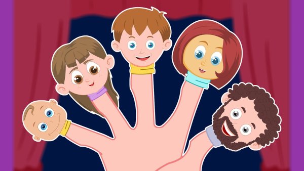 Семья пальчиков finger Family Rhymes in Russian Russian finger Family Nursery Rhyme