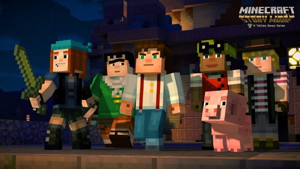 Minecraft story Mode Магнус