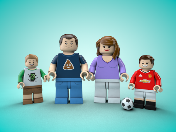 LEGO семья