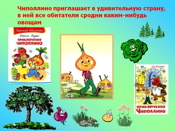 Чиполлино презентация