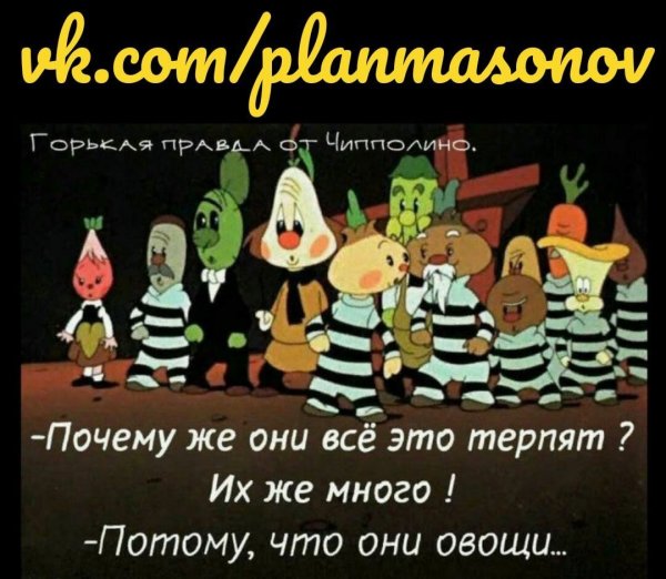 Даже в Чиполлино овощи восстали