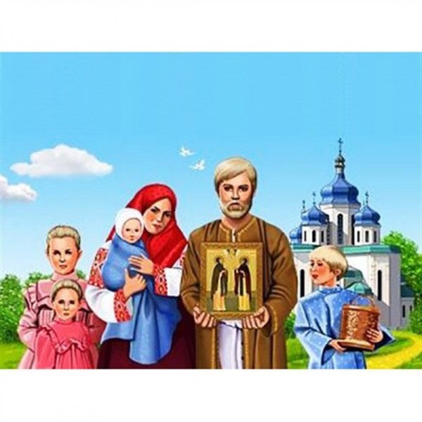 О семье христианской