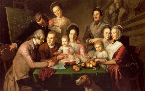 Художник Чарльз Уилсон пил (Charles Willson peale)
