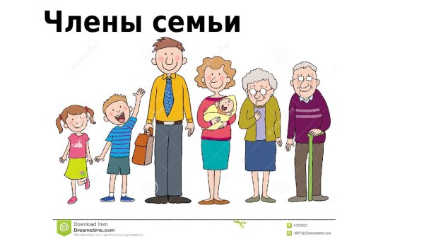 Семья члены семьи
