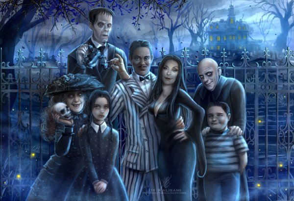 Сериал семейка семейка Аддамс