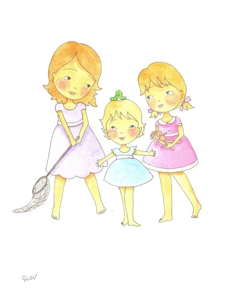 Рисунки для сестры