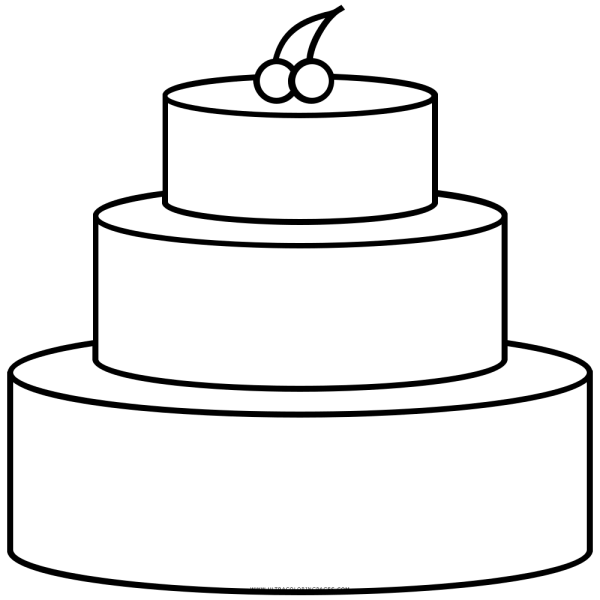Торт рисунок