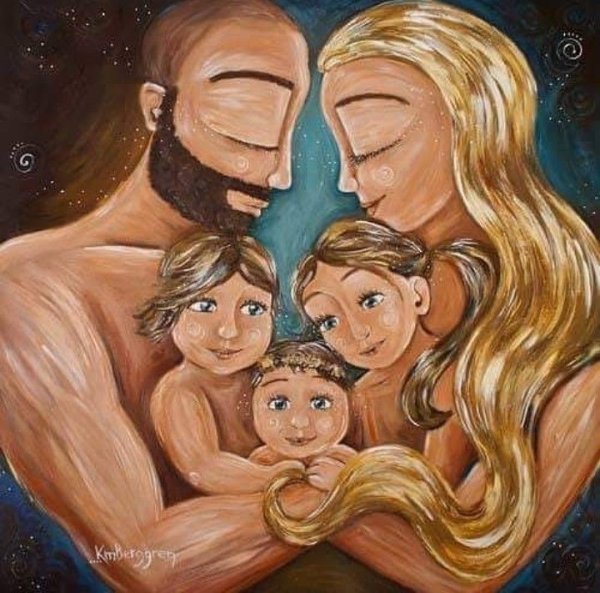 Kmberggren картины родители