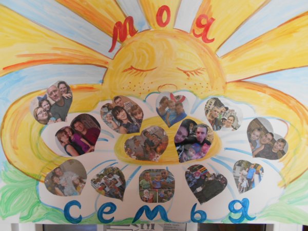 Коллаж на тему семья