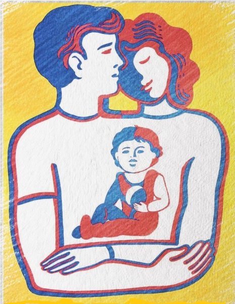 Советские плакаты о семье