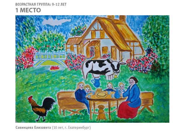 Детские рисунки дачи