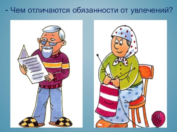 Обязанности каждого члена семьи