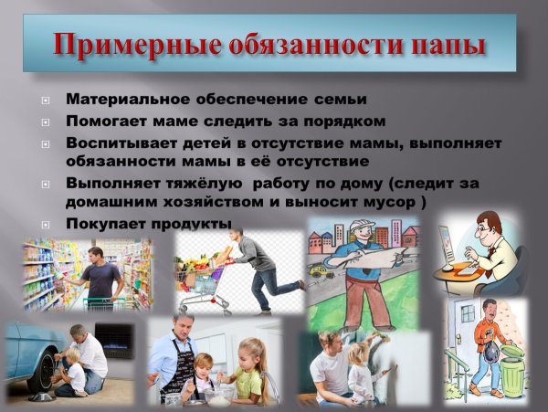 Обязанности папы