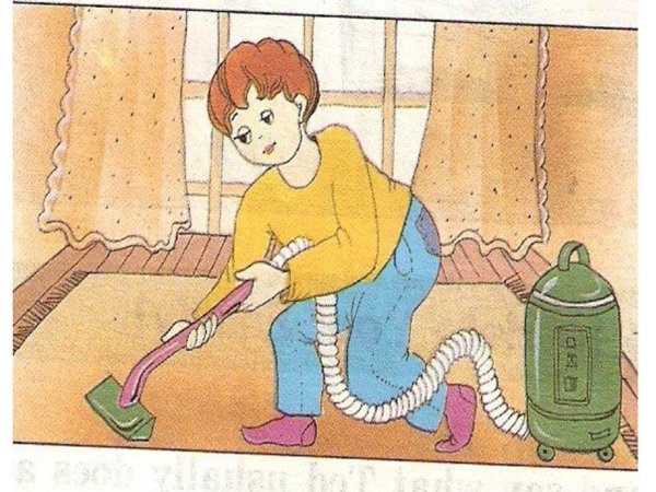 Рисунок Мои домашние обязанности