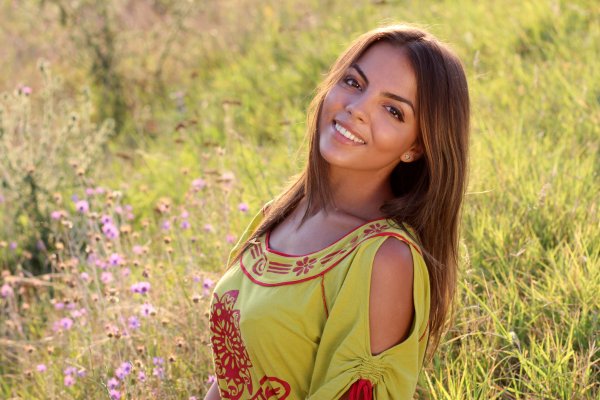 Природная красота девушек