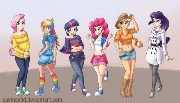 My little Pony люди