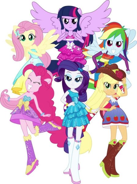 My little Pony девочки из Эквестрии