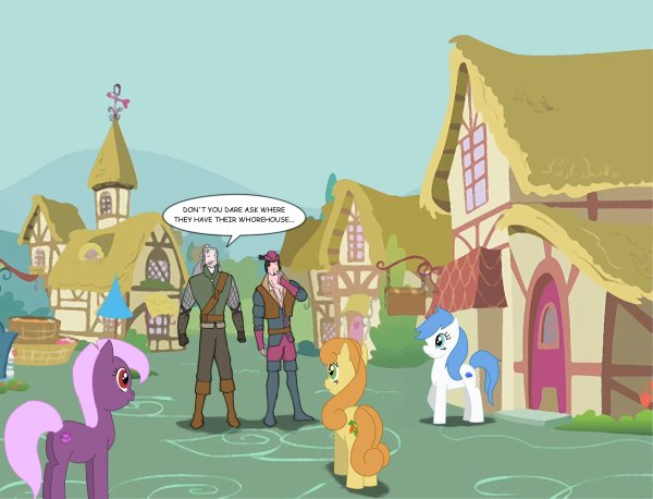 My little Pony Ведьмак комикс