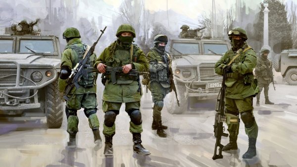 Вежливые люди звезда 1/35
