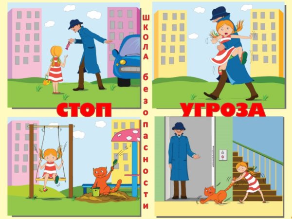 Опасности на улице для детей