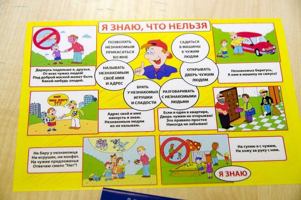 Правила поведения с незнакомыми людьми