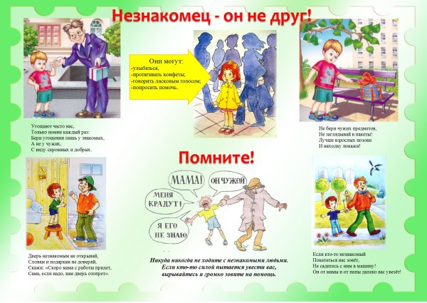 Правила с незнакомыми людьми