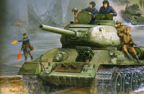 Картина т-34-85